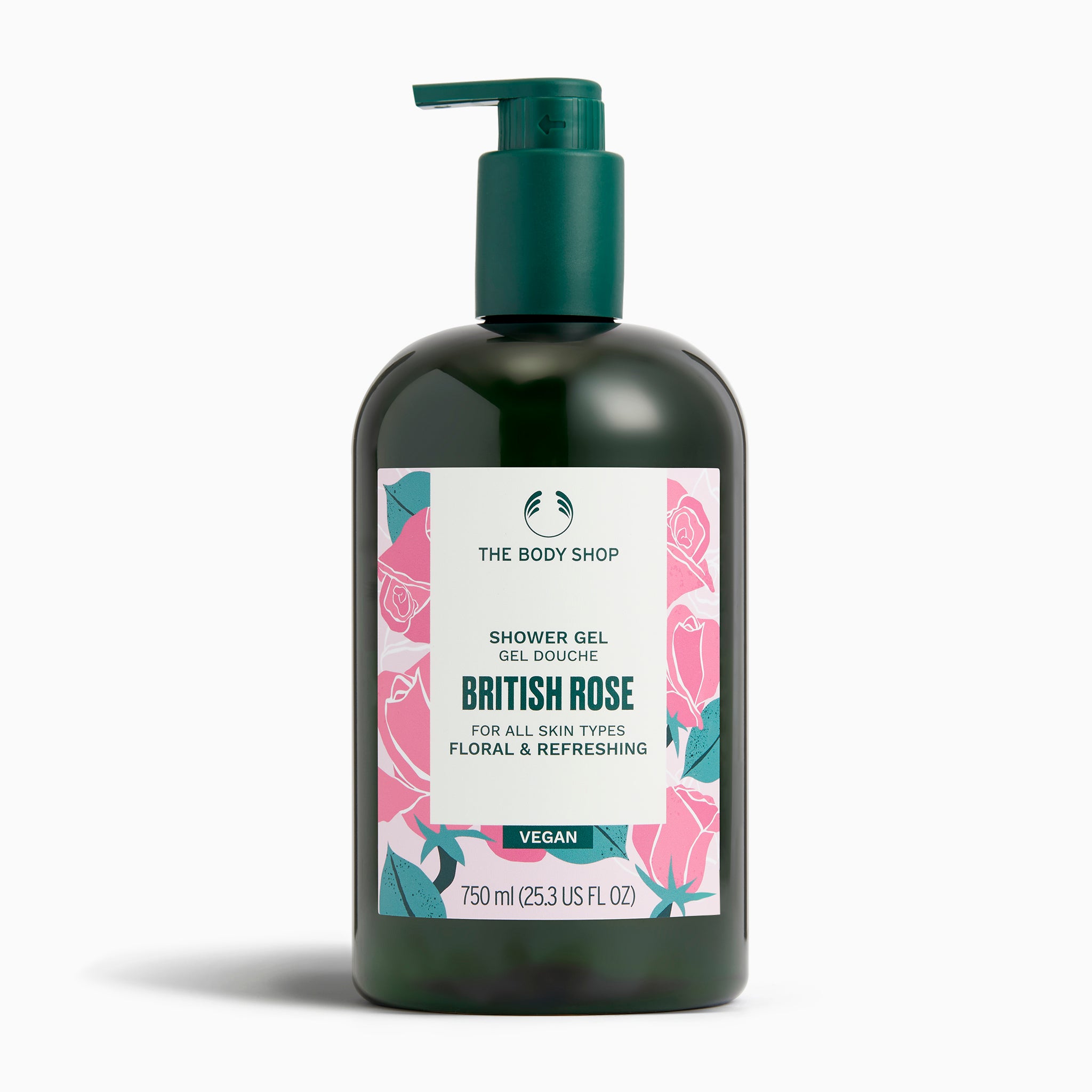 British Rose Shower Gel The Body Shop